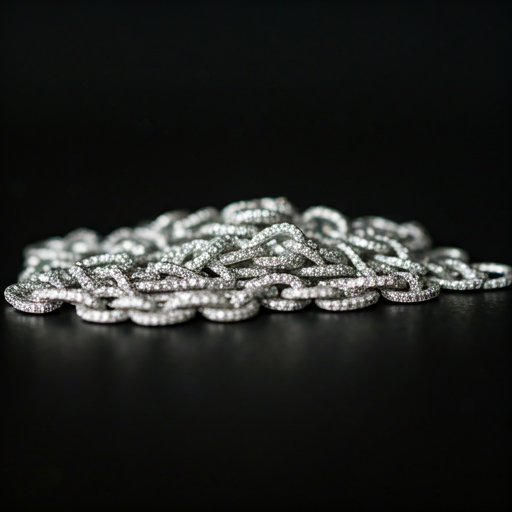 Technical sketch of a tennis bracelet closure